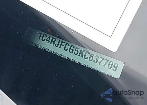 2019 Jeep Grand Cherokee High Altitude 4X4 from USA, damaged, VIN 1C4RJFCG5KC637709